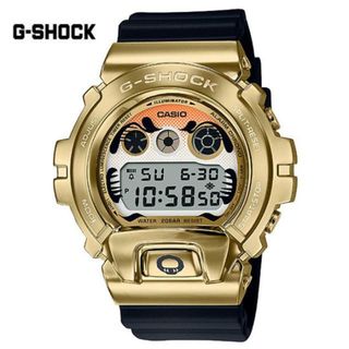 ジーショック(G-SHOCK)のCASIO G-SHOCK × BlackEyePatch カシオ ジーショック ブラックアイパッチ DIGITAL 6900 SERIES GM-6900GDA-9JR デジタル 腕時計 国内正規品 cao0031 ゴールドブラック(腕時計(デジタル))