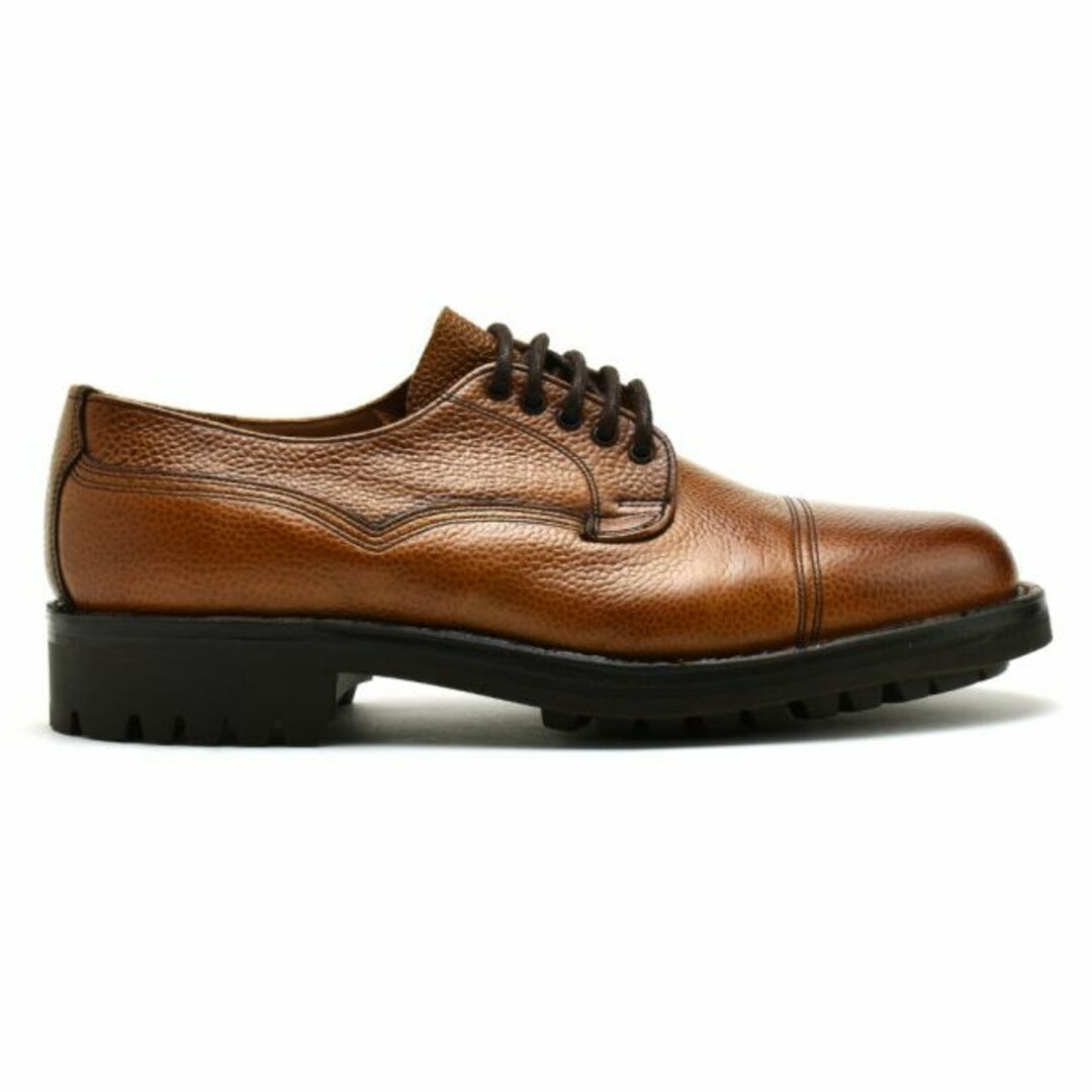 CHEANEY(チーニー)の【ALMOND】ジョセフチーニー ケンゴン メンズ ドレスシューズ  キャップトゥ グレインカーフ コマンドソール シボ革 アーモンド JOSEPH CHEANEY CAIRNGORM【送料無料】 メンズの靴/シューズ(ドレス/ビジネス)の商品写真