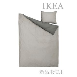 イケア(IKEA)の【新品未使用】シングル掛け布団カバーセットSTRANDTALL IKEA(シーツ/カバー)