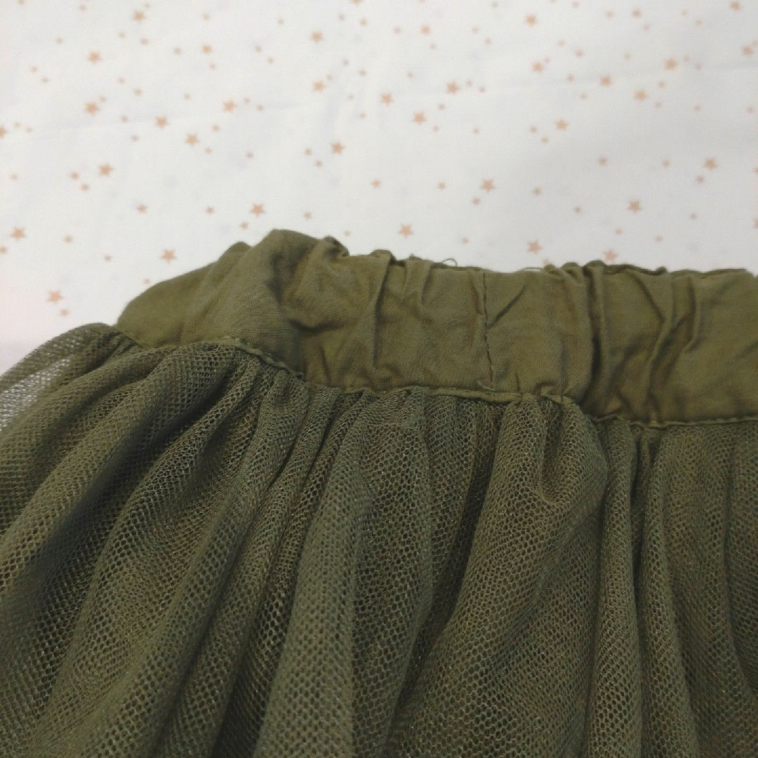 BREEZE(ブリーズ)のチュールスカート　１３０cm　女の子用　ブリーズ　BREEZE キッズ/ベビー/マタニティのキッズ服女の子用(90cm~)(スカート)の商品写真