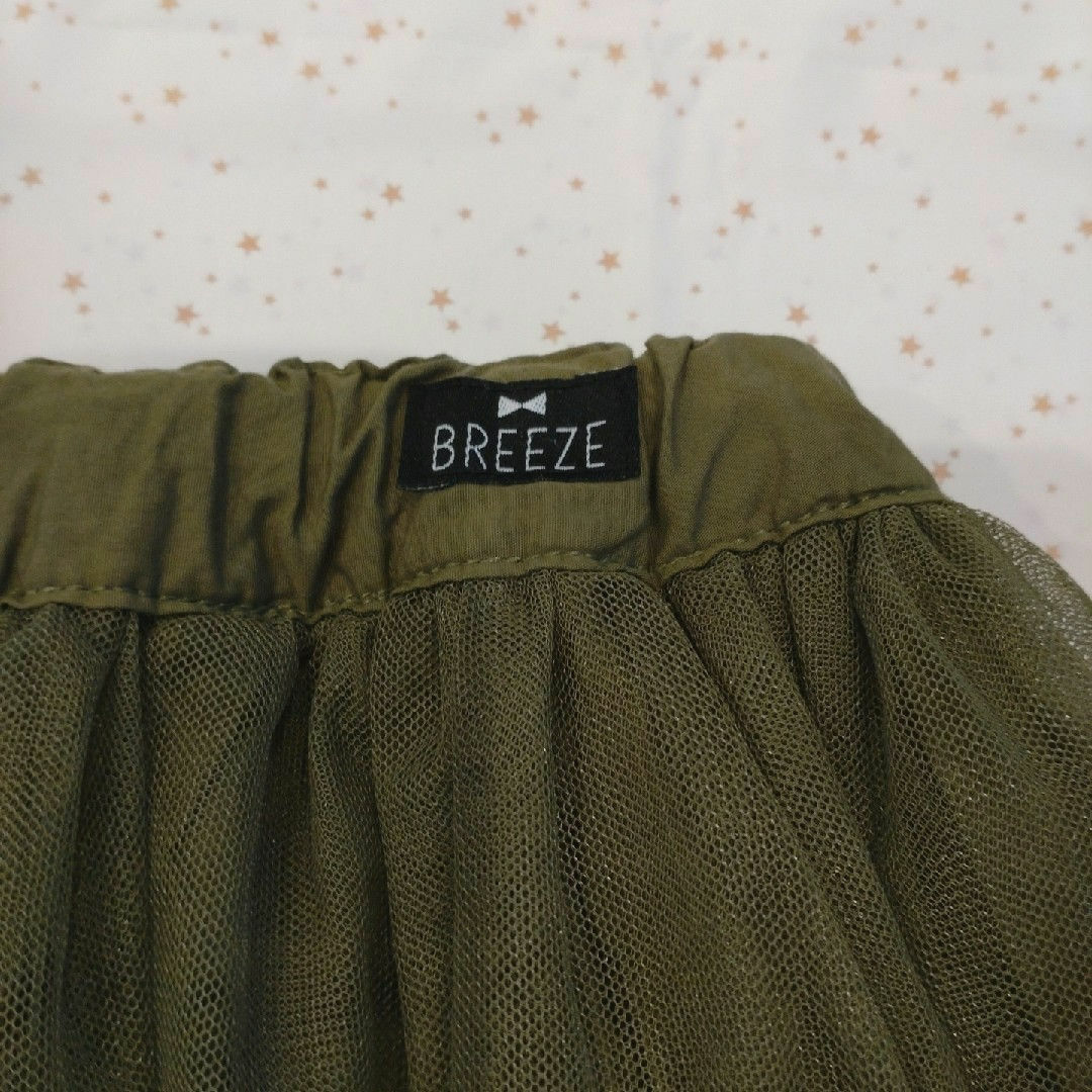 BREEZE(ブリーズ)のチュールスカート　１３０cm　女の子用　ブリーズ　BREEZE キッズ/ベビー/マタニティのキッズ服女の子用(90cm~)(スカート)の商品写真
