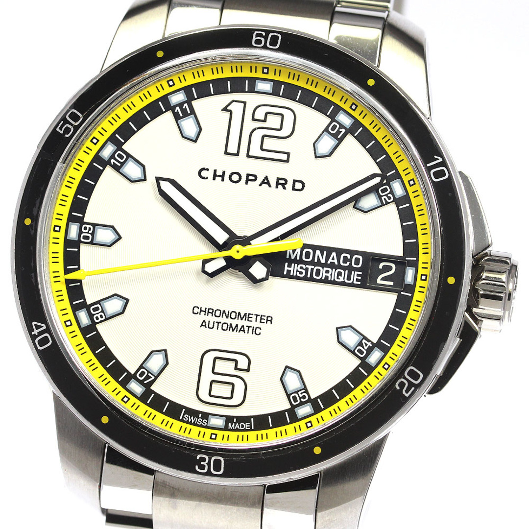 Chopard(ショパール)のショパール Chopard 8568 グランプリ モナコヒストリック デイト 自動巻き メンズ 良品 箱・保証書付き_801753 メンズの時計(腕時計(アナログ))の商品写真