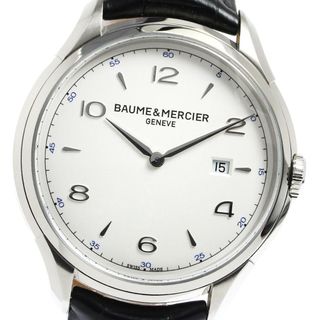 BAUME&MERCIER - ボーム＆メルシェ Baume & Mercier M0A10419/65846 クリフトン デイト クォーツ メンズ 箱付き_801254