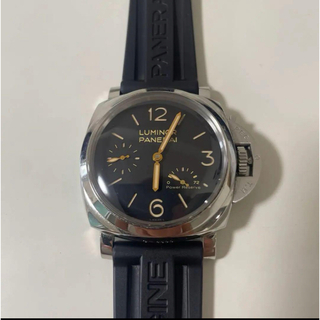 オフィチーネパネライ(OFFICINE PANERAI)のパネライ ルミノール　パワーリザーブ　手巻き　PAM00423(腕時計(アナログ))