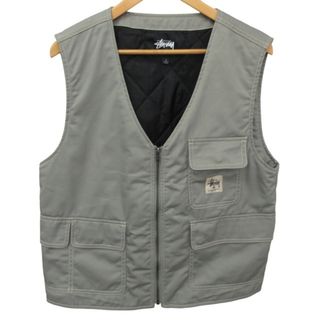 STUSSY - 【即日発送】STUSSY DIAMOND QUILTED VEST Lの通販 by じん's STUSSY - 【即日発送】STUSSY DIAMOND QUILTED VEST Lの通販 by じん's