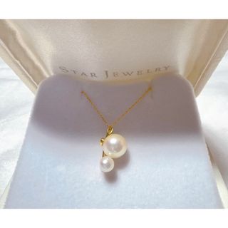 スタージュエリー(STAR JEWELRY)のK18  STARJEWERLYスタージュエリー　2連パールネックレス(ネックレス)