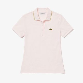 ラコステ(LACOSTE)のLACOSTE ラコステ ゴールドステッチポロシャツ 36(ポロシャツ)