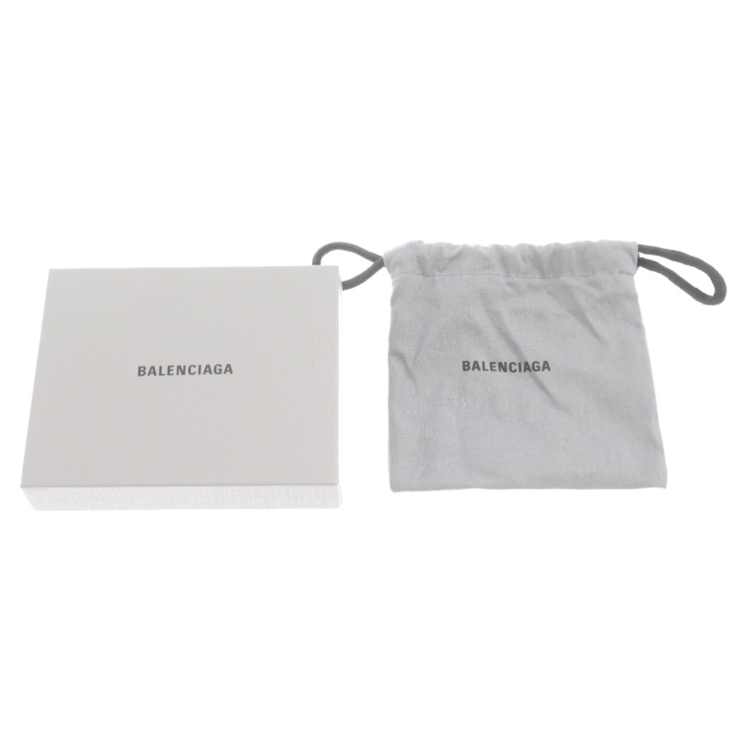 Balenciaga(バレンシアガ)のBALENCIAGA バレンシアガ ロゴプリント レザー カードケース ベージュ 593812 メンズのファッション小物(名刺入れ/定期入れ)の商品写真