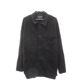 ヨウジヤマモト(Yohji Yamamoto)のYohji Yamamoto ヨウジヤマモト 23SS チェストポケット シャツジャケット HZ-T58-088 ブラック(フライトジャケット)