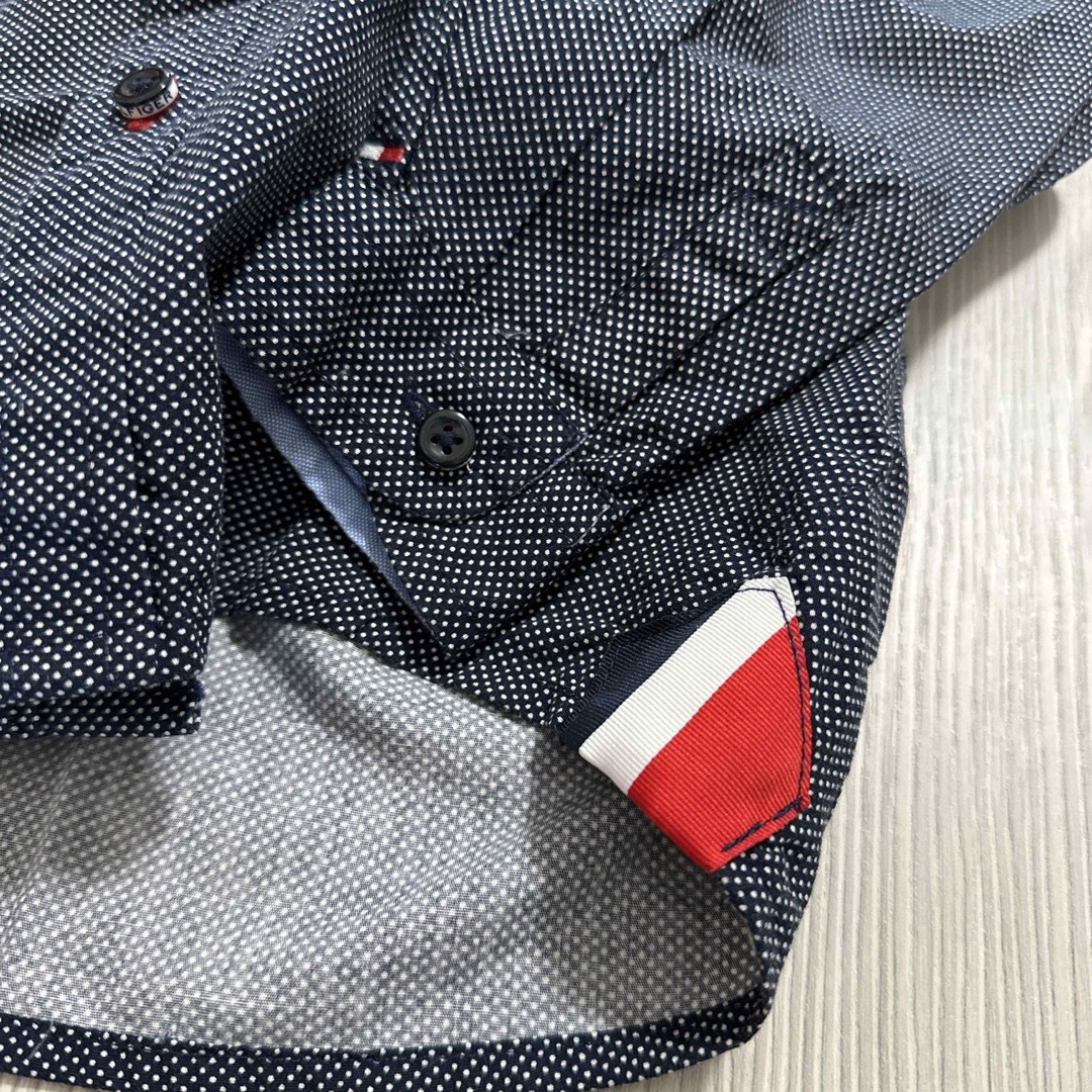 TOMMY HILFIGER(トミーヒルフィガー)のトミーヒルフィガー　ジャパン　長袖シャツ キッズ/ベビー/マタニティのキッズ服男の子用(90cm~)(ドレス/フォーマル)の商品写真