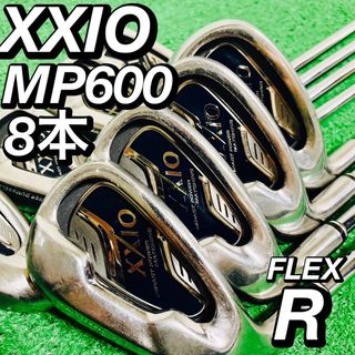 ゼクシオ(XXIO)の希少 レフティ ゼクシオ MP600 ゴルフ アイアンセット スチール R(クラブ)