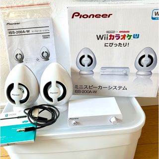 パイオニア(Pioneer)のパイオニア　ミニスピーカーシステム　ISS-200A-W(その他)