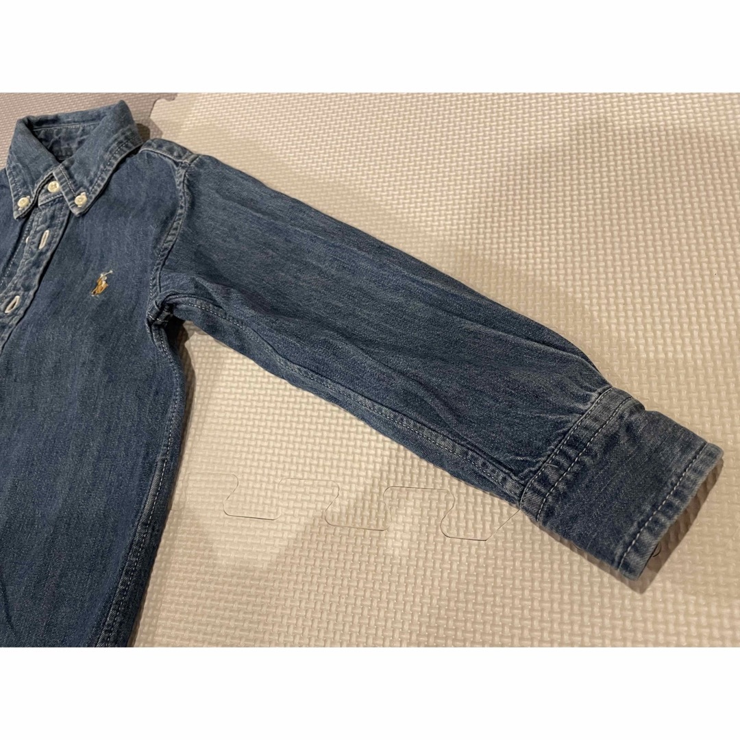 Ralph Lauren(ラルフローレン)のラルフローレン デニムシャツ 100 キッズ/ベビー/マタニティのキッズ服男の子用(90cm~)(ジャケット/上着)の商品写真