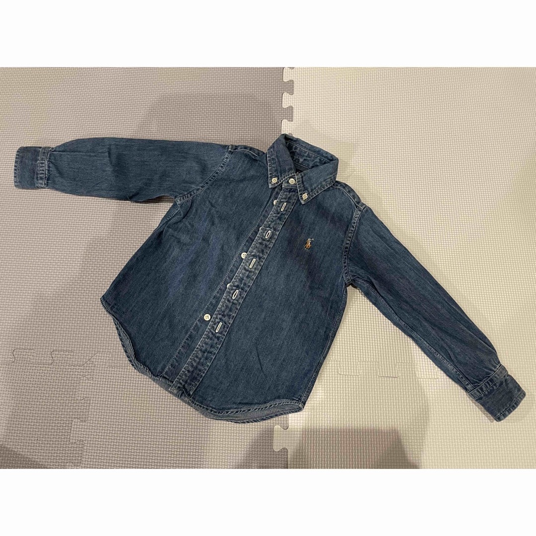 Ralph Lauren(ラルフローレン)のラルフローレン デニムシャツ 100 キッズ/ベビー/マタニティのキッズ服男の子用(90cm~)(ジャケット/上着)の商品写真