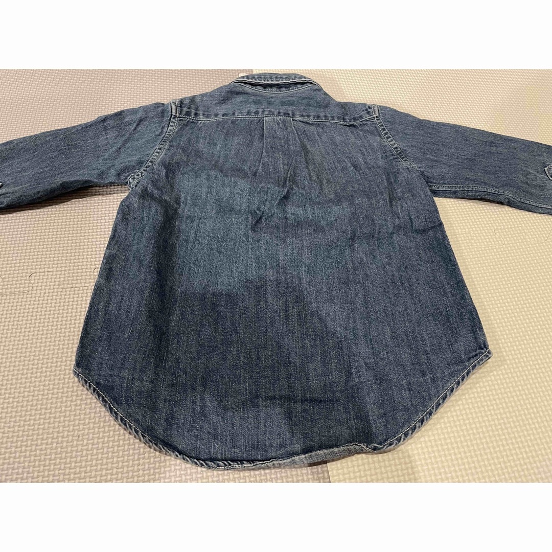 Ralph Lauren(ラルフローレン)のラルフローレン デニムシャツ 100 キッズ/ベビー/マタニティのキッズ服男の子用(90cm~)(ジャケット/上着)の商品写真