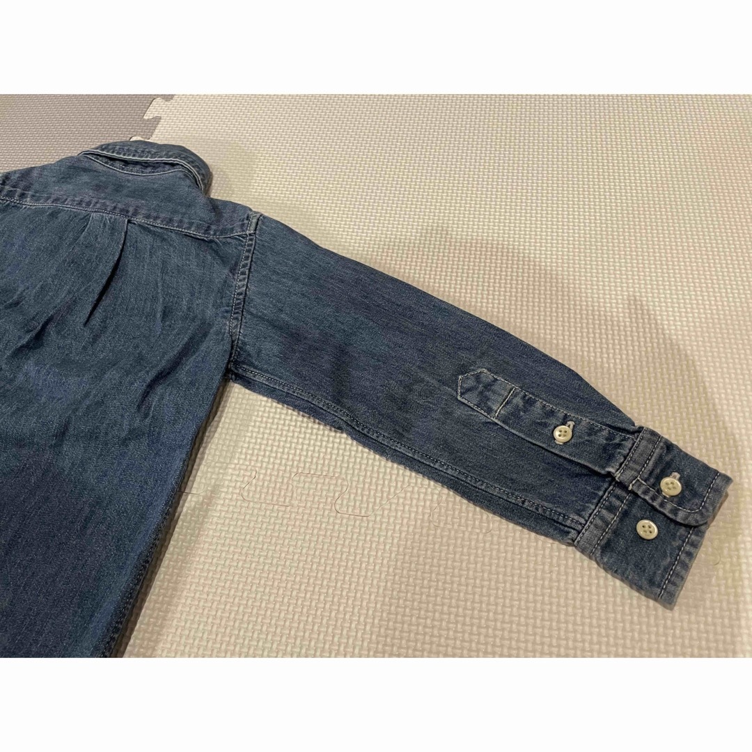 Ralph Lauren(ラルフローレン)のラルフローレン デニムシャツ 100 キッズ/ベビー/マタニティのキッズ服男の子用(90cm~)(ジャケット/上着)の商品写真