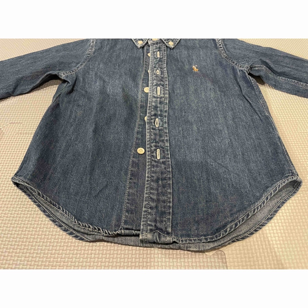 Ralph Lauren(ラルフローレン)のラルフローレン デニムシャツ 100 キッズ/ベビー/マタニティのキッズ服男の子用(90cm~)(ジャケット/上着)の商品写真