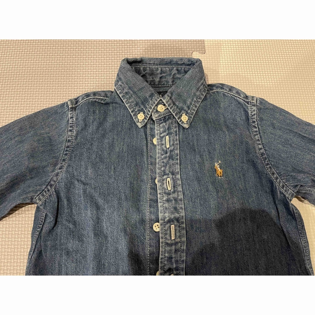 Ralph Lauren(ラルフローレン)のラルフローレン デニムシャツ 100 キッズ/ベビー/マタニティのキッズ服男の子用(90cm~)(ジャケット/上着)の商品写真