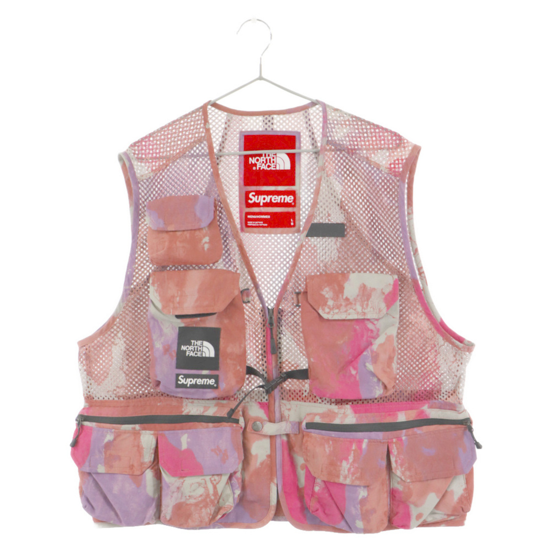 Supreme(シュプリーム)のSUPREME シュプリーム 20SS×THE NORTH FACE Cargo Vest ザノースフェイス カーゴベスト マルチカラー メンズのトップス(ベスト)の商品写真