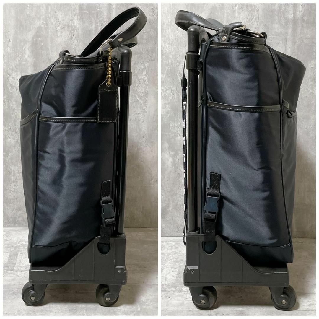 SWANY(スワニー)の良品 スワニー キャリーケース 軽量 レインカバー coachタグ付き トート レディースのバッグ(スーツケース/キャリーバッグ)の商品写真