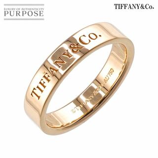 ティファニー(Tiffany & Co.)のティファニー TIFFANY&Co. フラット バンド 10号 リング K18 PG ピンクゴールド 750 指輪 VLP 90220342(リング(指輪))
