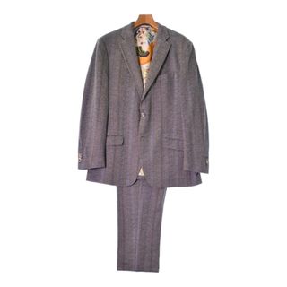 ETRO エトロ ビジネス 56(XL位) グレー系等(ヘリンボーン) 【古着】【中古】