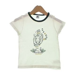 プチバトー(PETIT BATEAU)のPETIT BATEAU プチバトー Tシャツ・カットソー 5 白 【古着】【中古】(Tシャツ/カットソー)