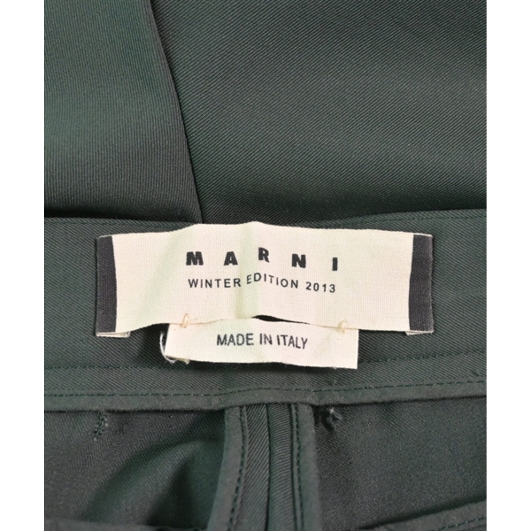 Marni(マルニ)のMARNI マルニ スラックス 40(M位) 緑 【古着】【中古】 レディースのパンツ(その他)の商品写真