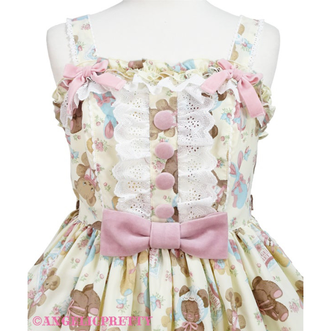 Angelic Pretty(アンジェリックプリティー)のVintage Toys JSKボンネ レディースのレディース その他(セット/コーデ)の商品写真