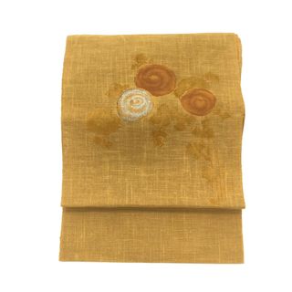 八寸名古屋帯/美品/夏帯/仕立上がり//8160(その他)