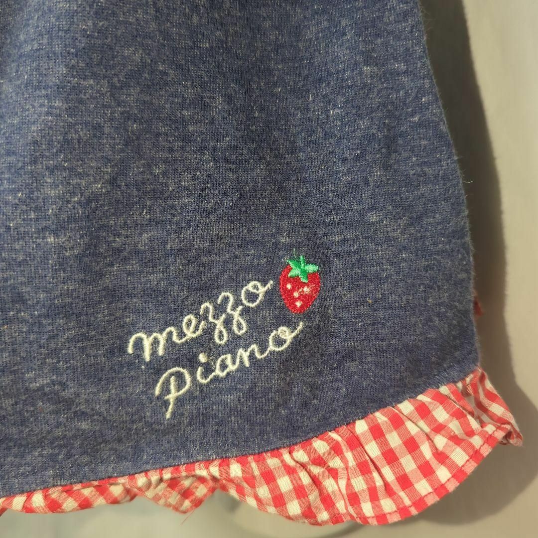 mezzo piano(メゾピアノ)のmezzo piano　95 メゾピアノ　ワンピース　トップス？ キッズ/ベビー/マタニティのキッズ服女の子用(90cm~)(Tシャツ/カットソー)の商品写真