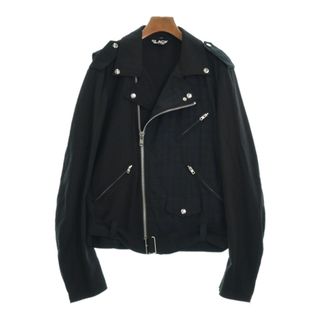 ブラックコムデギャルソン(BLACK COMME des GARCONS)のBLACK COMME des GARCONS ライダース L 【古着】【中古】(ライダースジャケット)