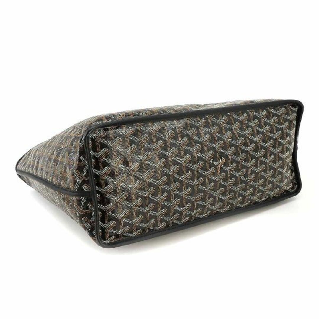 GOYARD(ゴヤール)の未使用 展示品 ゴヤール GOYARD アンジュ PM リバーシブル トート バッグ PVC レザー ヘリンボーン ブラック シルバー 金具 VLP 90223571 レディースのバッグ(トートバッグ)の商品写真