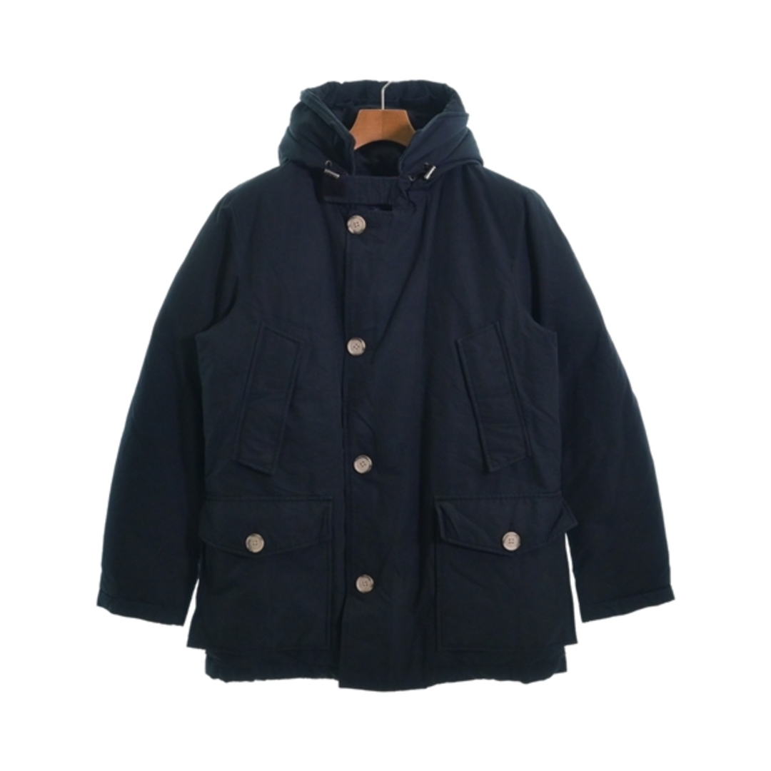 WOOLRICH(ウールリッチ)のWOOLRICH ウールリッチ ダウンジャケット/ダウンベスト M 紺 【古着】【中古】 メンズのジャケット/アウター(ダウンジャケット)の商品写真