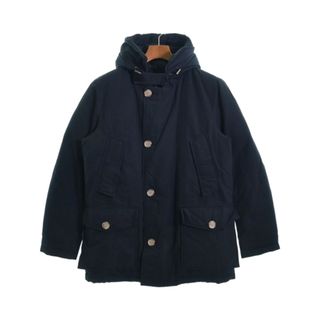 ウールリッチ(WOOLRICH)のWOOLRICH ウールリッチ ダウンジャケット/ダウンベスト M 紺 【古着】【中古】(ダウンジャケット)