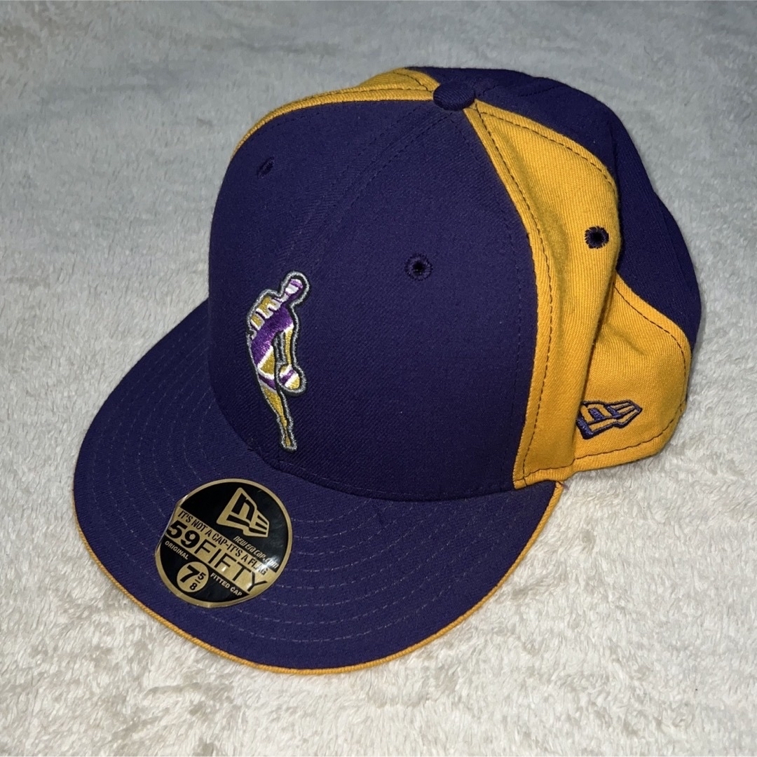 NEW ERA(ニューエラー)の希少 80~90s NEWERA Lakers レイカーズ USA製 メンズの帽子(キャップ)の商品写真