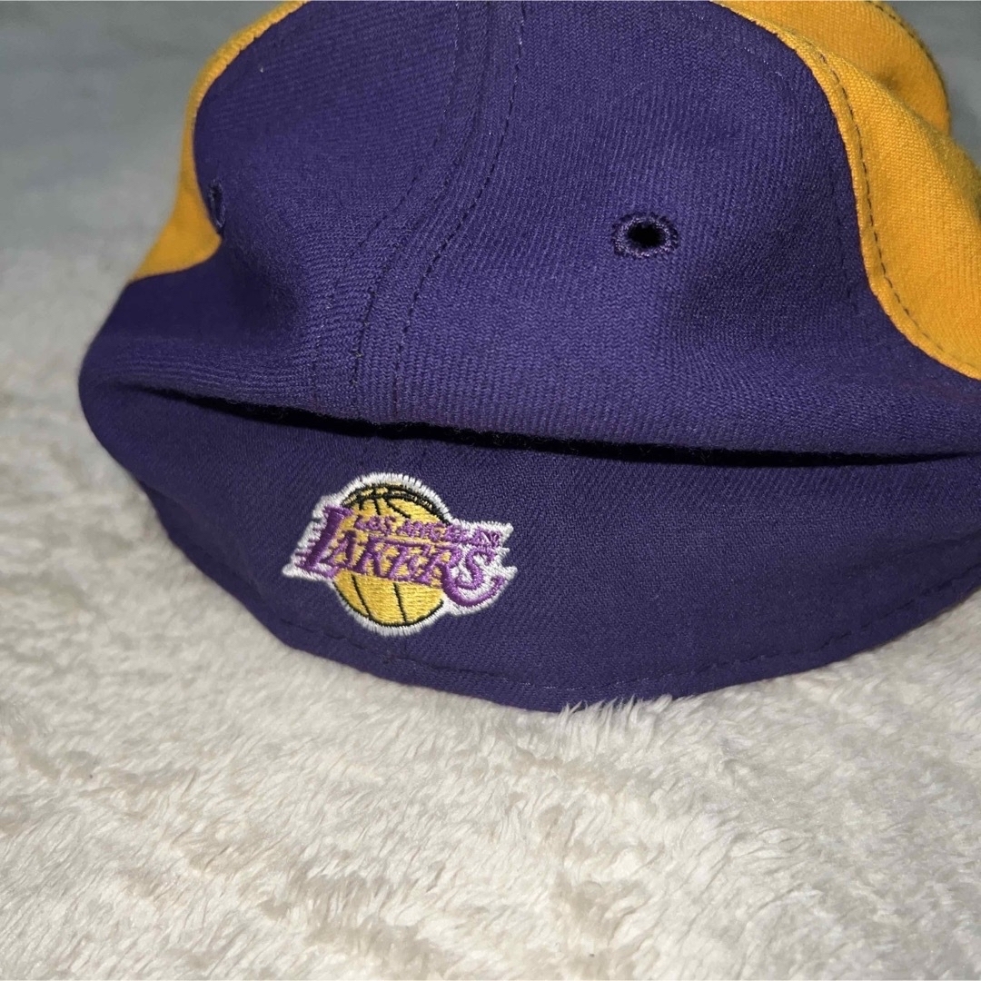 NEW ERA(ニューエラー)の希少 80~90s NEWERA Lakers レイカーズ USA製 メンズの帽子(キャップ)の商品写真