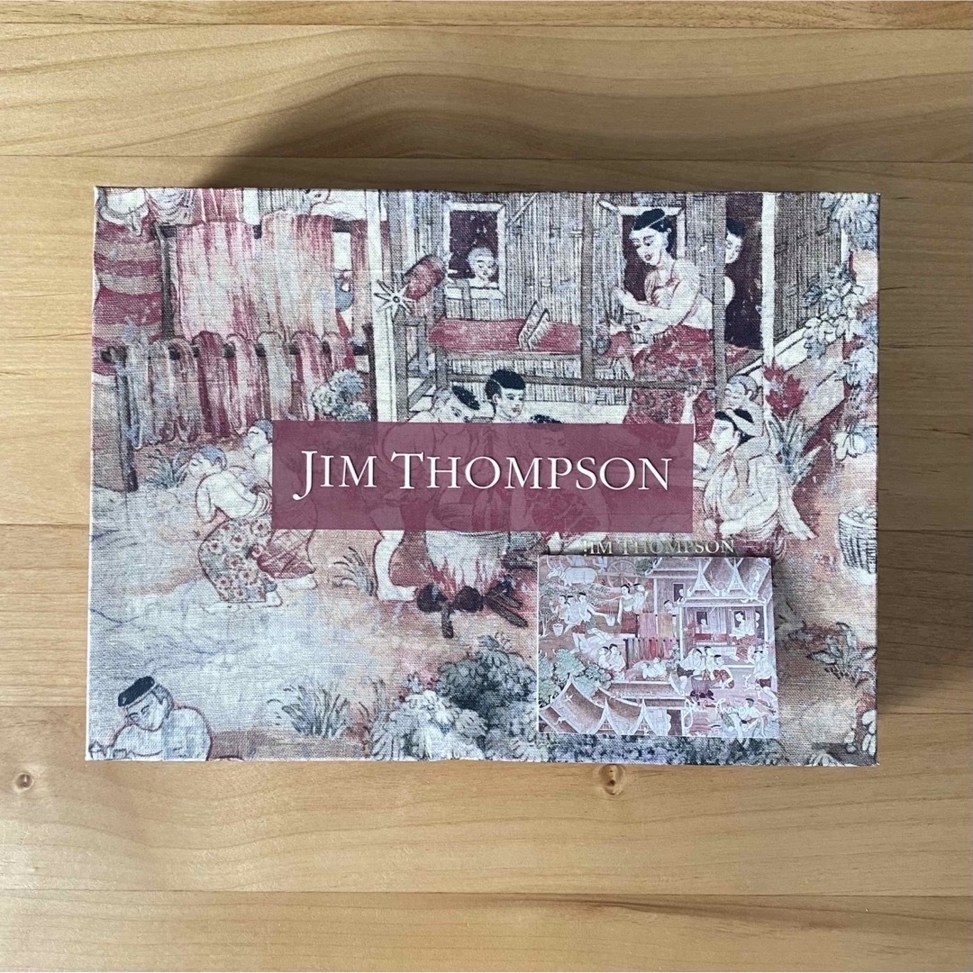 Jim Thompson(ジムトンプソン)のジムトンプソン　シルクウール　大判ストール　箱付き レディースのファッション小物(ストール/パシュミナ)の商品写真