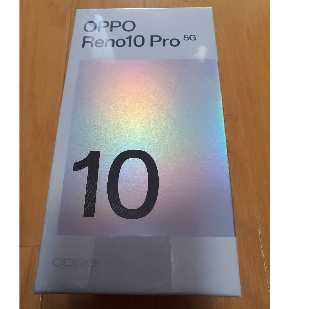 256GB機種対応機種OPPO Reno10 Pro 5G A302OP シルバーグレー