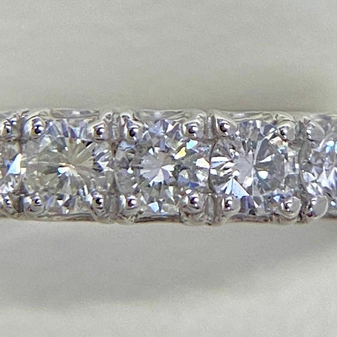 K18WG　天然ダイヤモンドリング　D0.57ct　サイズ11号　18金 レディースのアクセサリー(リング(指輪))の商品写真