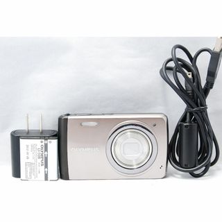 オリンパス(OLYMPUS)のOLYMPUS STYLUS VH-410 シルバー(コンパクトデジタルカメラ)