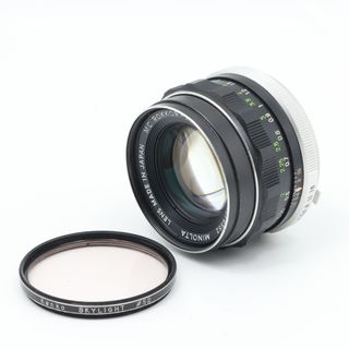 コニカミノルタ(KONICA MINOLTA)の【難品】MINOLTA MC ROKKOR-PF 1:1.7 f=55mm 単焦点レンズ ミノルタSRマウント(デジタル一眼)