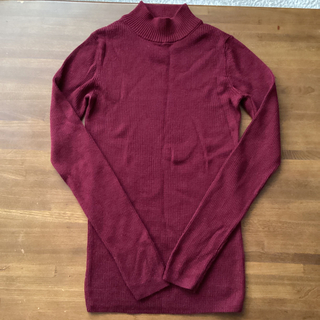 ムジルシリョウヒン(MUJI (無印良品))の無印良品　ウール　ハイネックセーター(ニット/セーター)