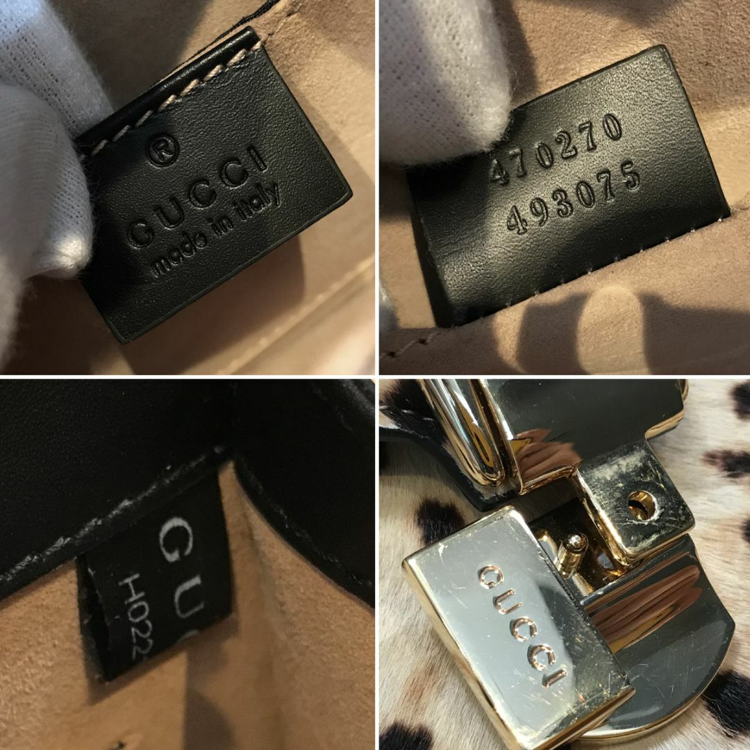 Gucci(グッチ)の超美品 シルヴィ 2WAY ミニ ハンドバッグ ショルダーバッグ ハラコ レディースのバッグ(ハンドバッグ)の商品写真