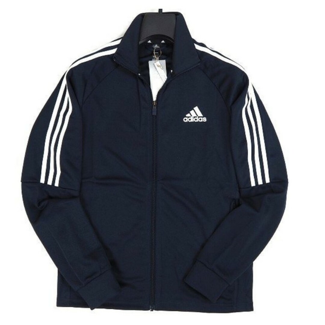 新品 2XL アディダスadidas ジャージ ジップジャケット＆長ズボン2点紺