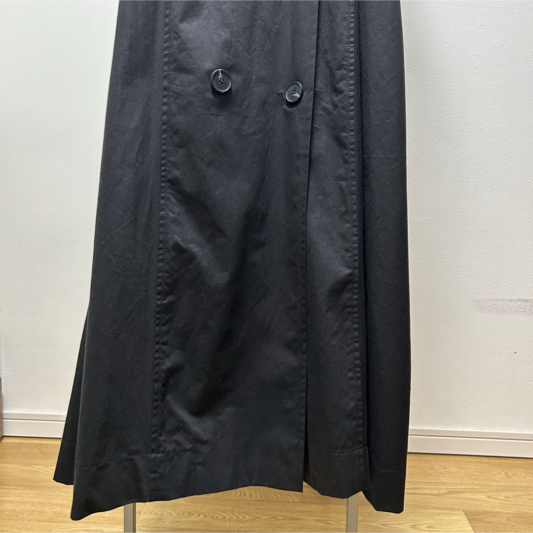 UNITED TOKYO(ユナイテッドトウキョウ)のHELK ヘルク TRENCH BARE DRESS (BLACK) レディースのワンピース(ロングワンピース/マキシワンピース)の商品写真