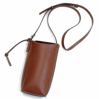 ロエベ(LOEWE)のLOEWE ロエベ ゲートポケット ショルダーバッグ ラスト（ブラウン） C650Z42X34 レディース【中古】(ショルダーバッグ)