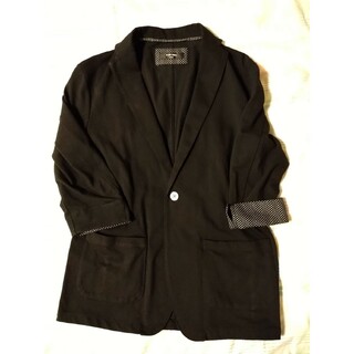 ジェイプレス(J.PRESS)のテイラードジャケット Right-on　PLUS ONE　5分丈袖　Size L(テーラードジャケット)