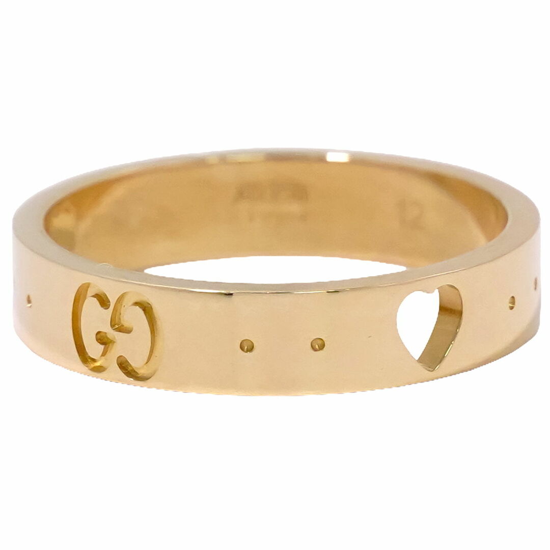 GUCCI - 本物 グッチ GUCCI GG アイコン ハート 750 PG リング GUCCI - 本物 グッチ GUCCI GG アイコン ハート 750 PG リング