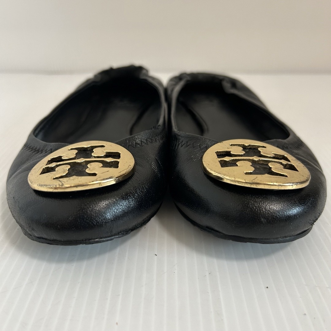 Tory Burch(トリーバーチ)のTORY BURCH トリーバーチ 定番 バレエシューズ ブラック 24.0cm レディースの靴/シューズ(バレエシューズ)の商品写真